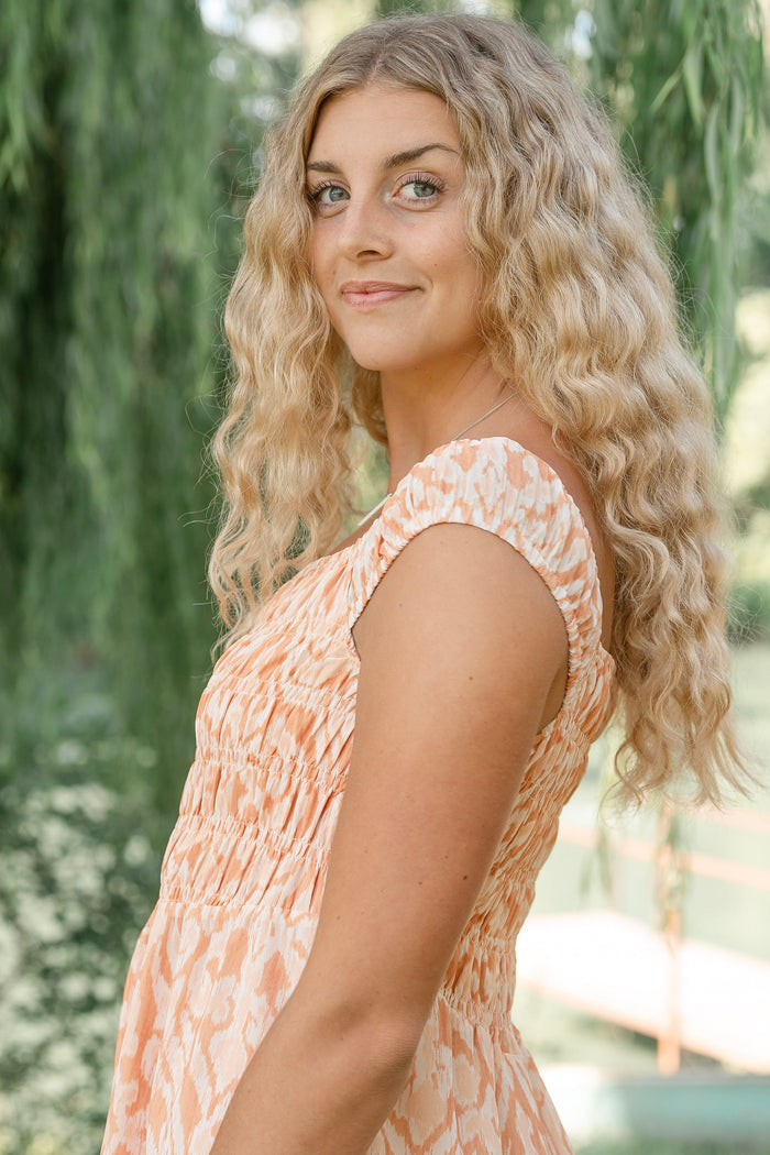 CLEARANCE- Bohemian Soul Midi Dress