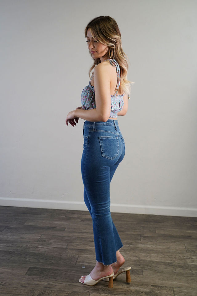 Farrah Crop Boot Cut Jean