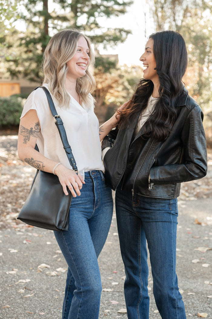 Vegan Leather Medium Size Adjustable Strap