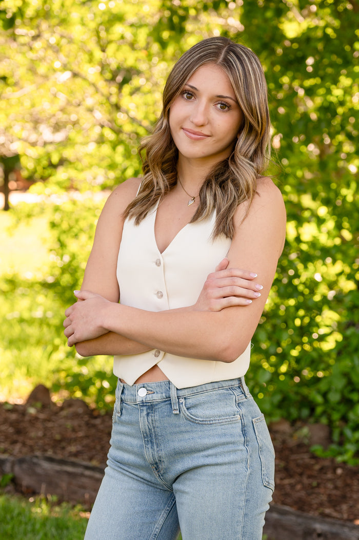 Clearance - Freya's Button Down Vest