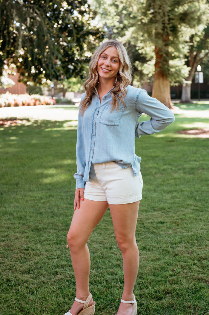 Analeigh Cloud Cargo Pocket Short