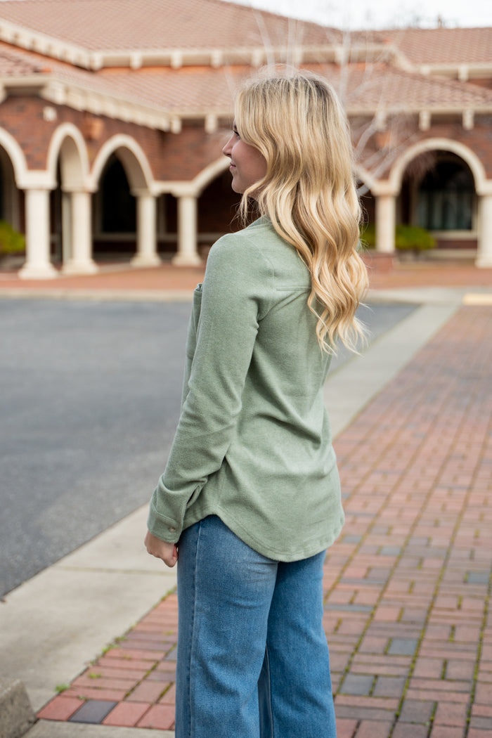 Cozy Button Down Fall Flannel