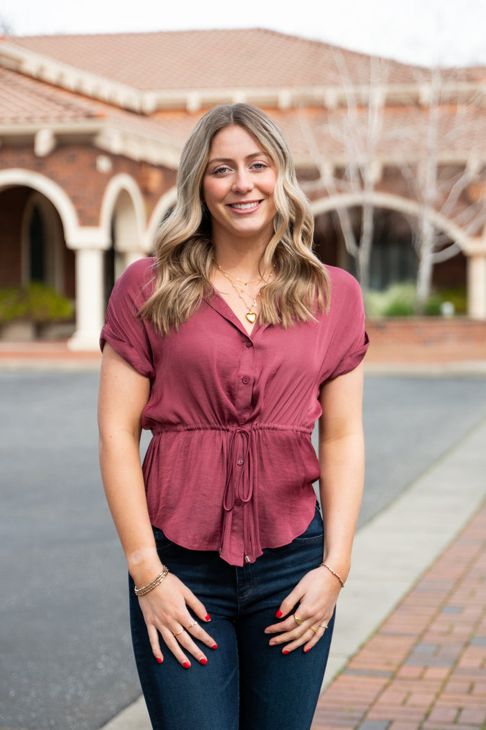 The Self-Made Self Belt Blouse