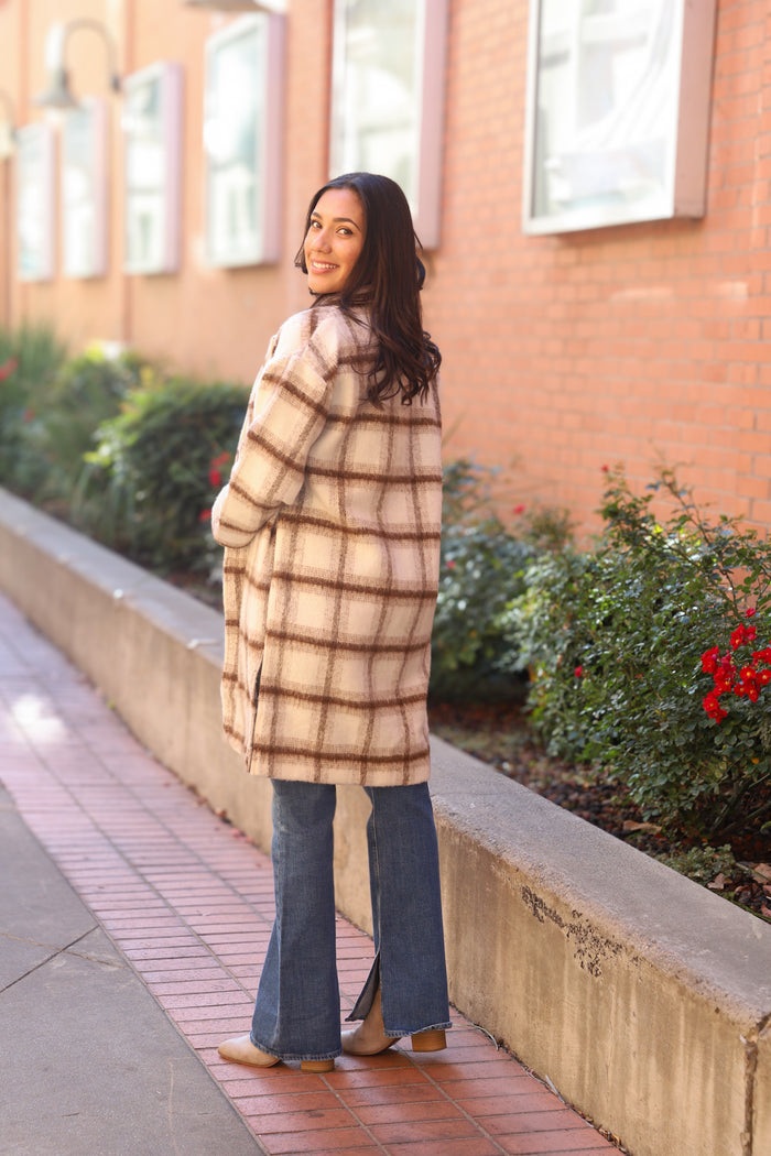 Emily's Long Open Front Coat