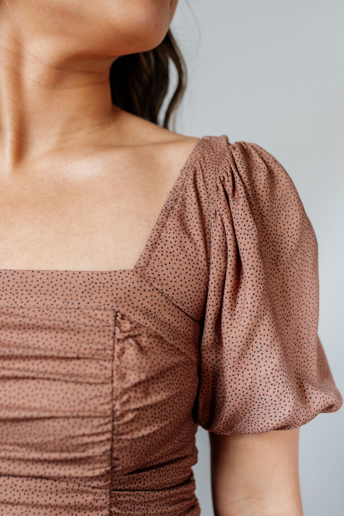 CLEARANCE- Connect The Dots Crop Top