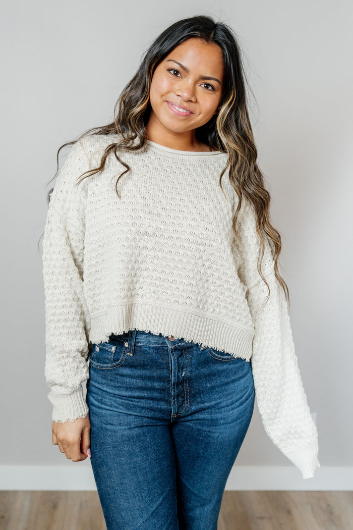 Casual Cozy Knit Sweater