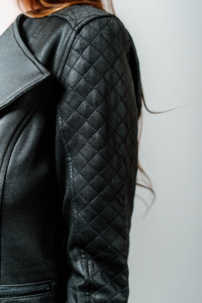 The Quilted Moto Jacket