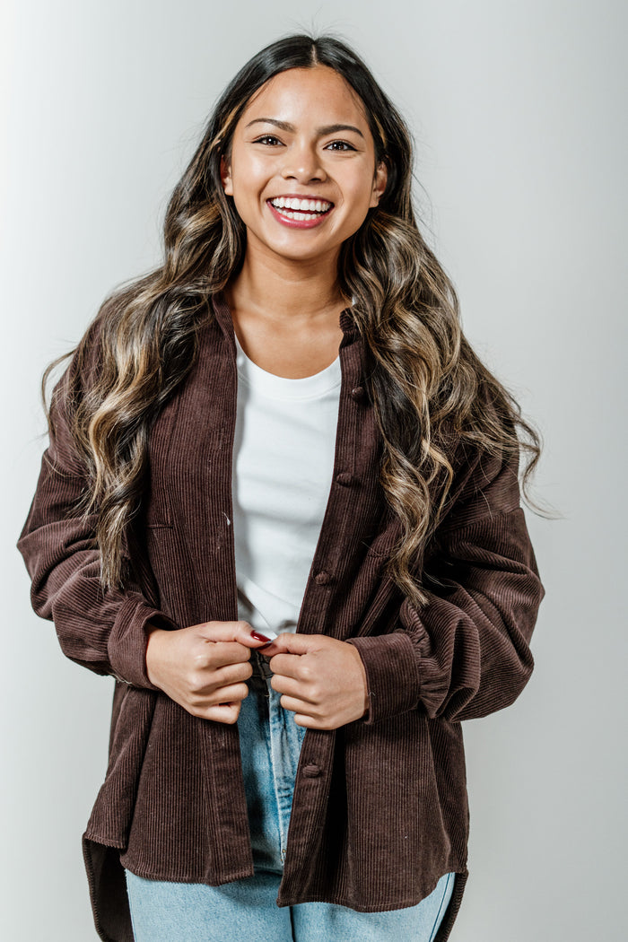 CLEARANCE - Corduroy Skies Jacket
