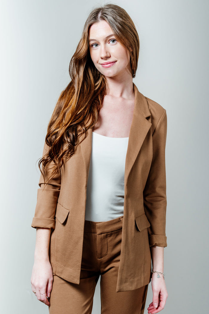Boyfriend Blazer W/ Princess Darts
