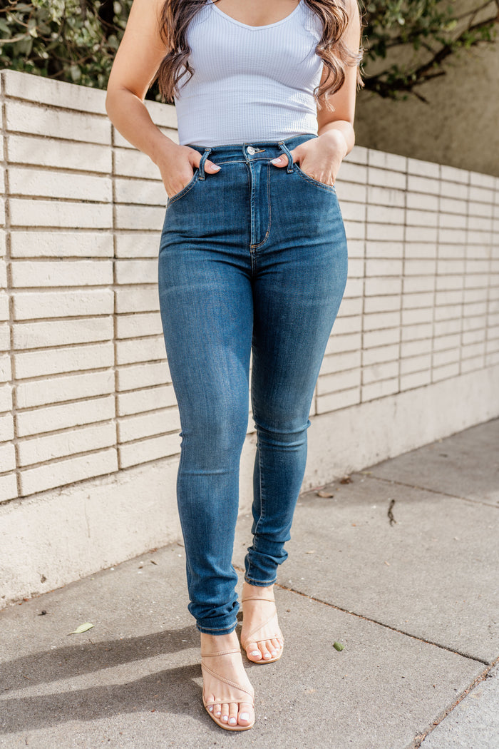 Chrissy Long High Rise Skinny Jean