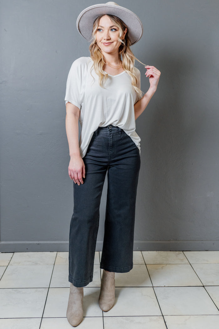Wide Leg Sailor Pants