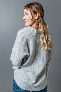 CLEARANCE - Knit Detailed Sweater