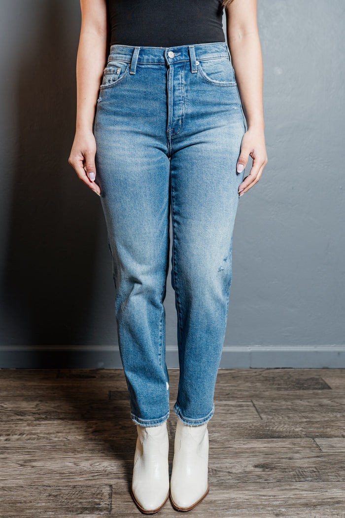 CLEARANCE- Charlie High Rise Classic Straight Ankle