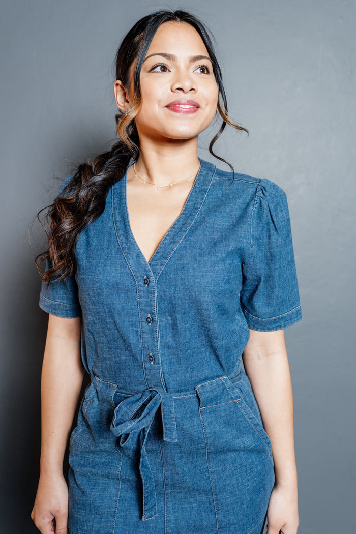 Chambray Boiler Suit