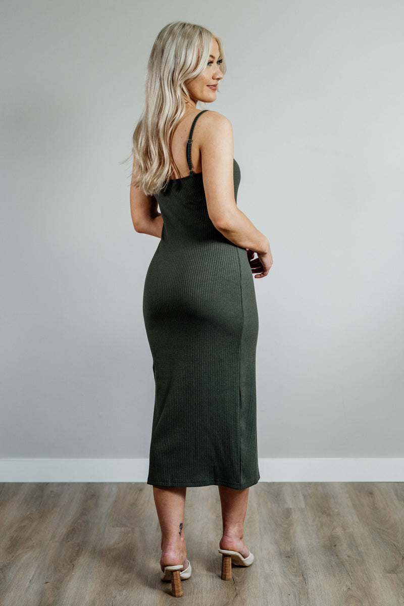 CLEARANCE- Pure Intentions Midi Dress