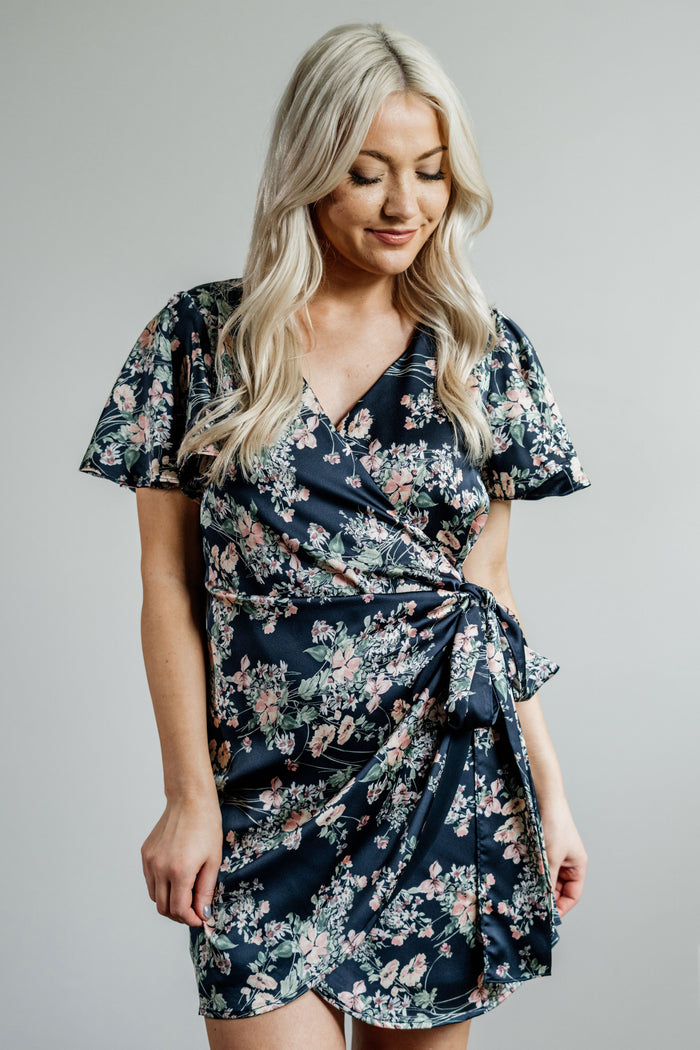 Alice's Tea Party Wrap Dress