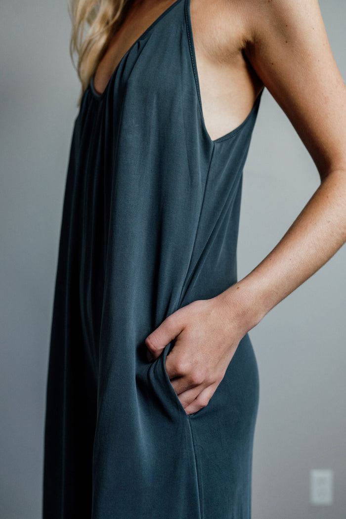 CLEARANCE - Goin' with the Flow Jumpsuit