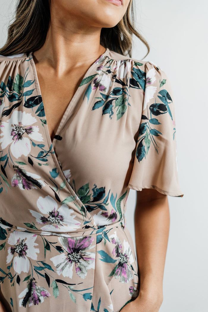 Linda In The Gardens Wrap Dress