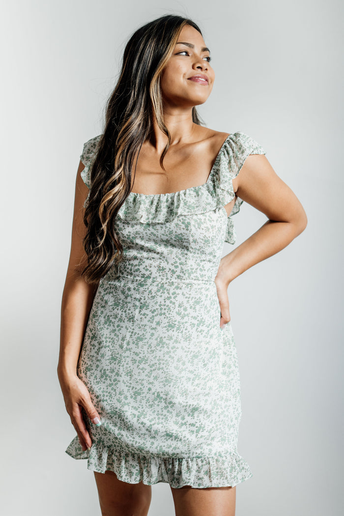 CLEARANCE - New Beginnings Mini Dress