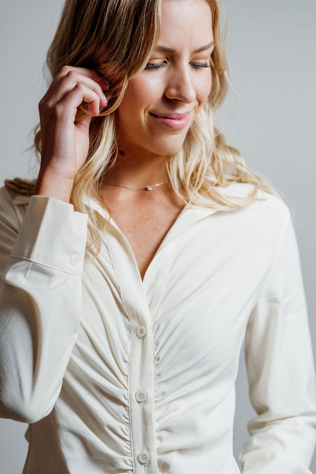 Fashion Week Ruched Blouse