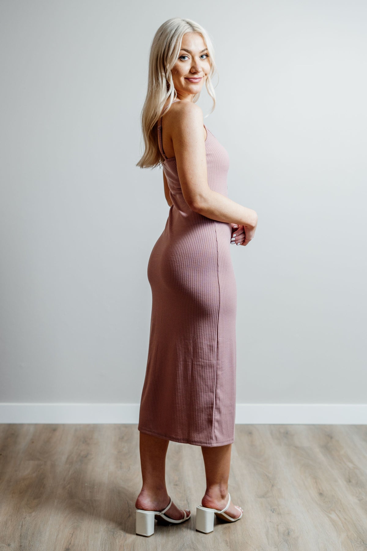 CLEARANCE- Pure Intentions Midi Dress
