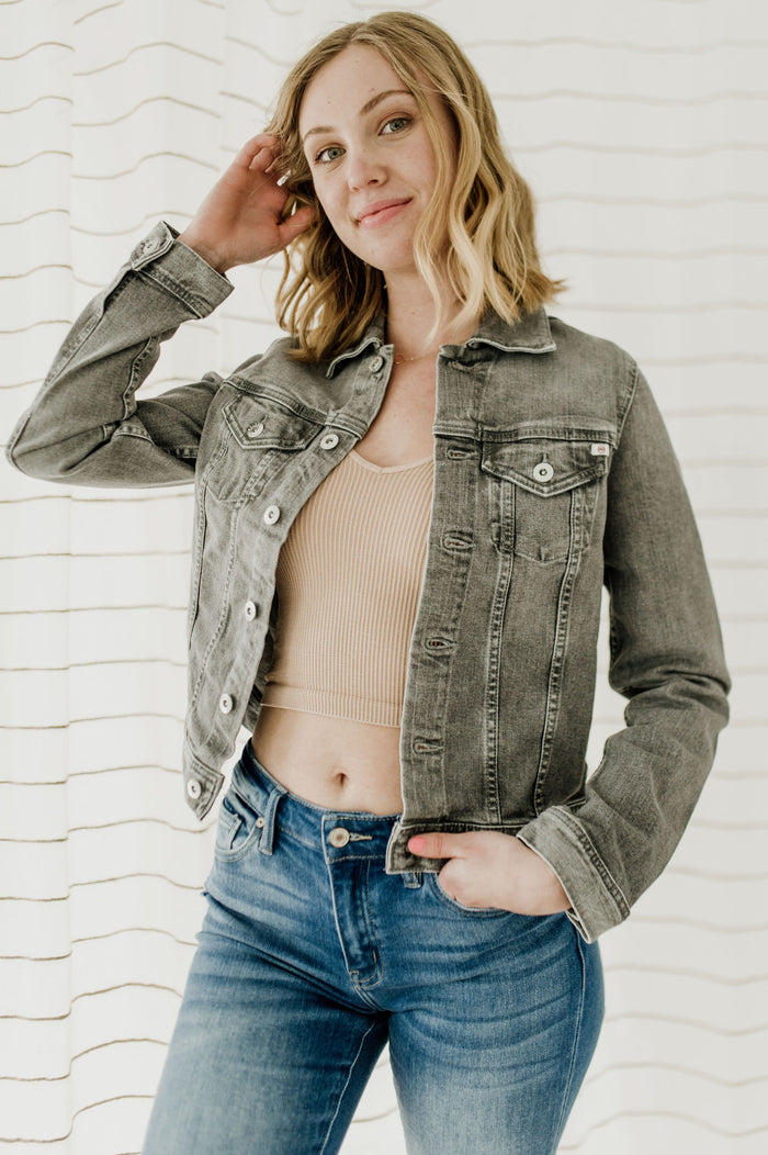 Robyn's Dove Denim Jacket