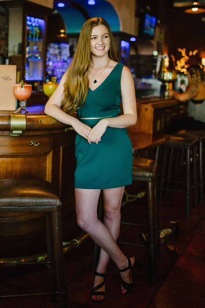 Cut You Off Cocktail Dress