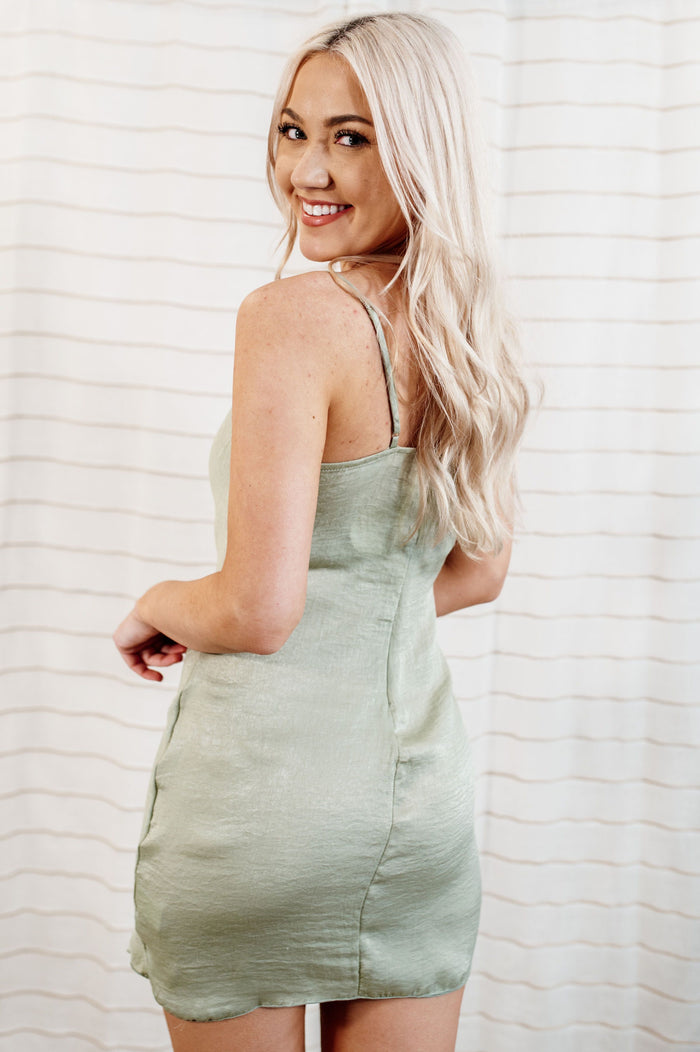 Pastel Statement Mini Dress