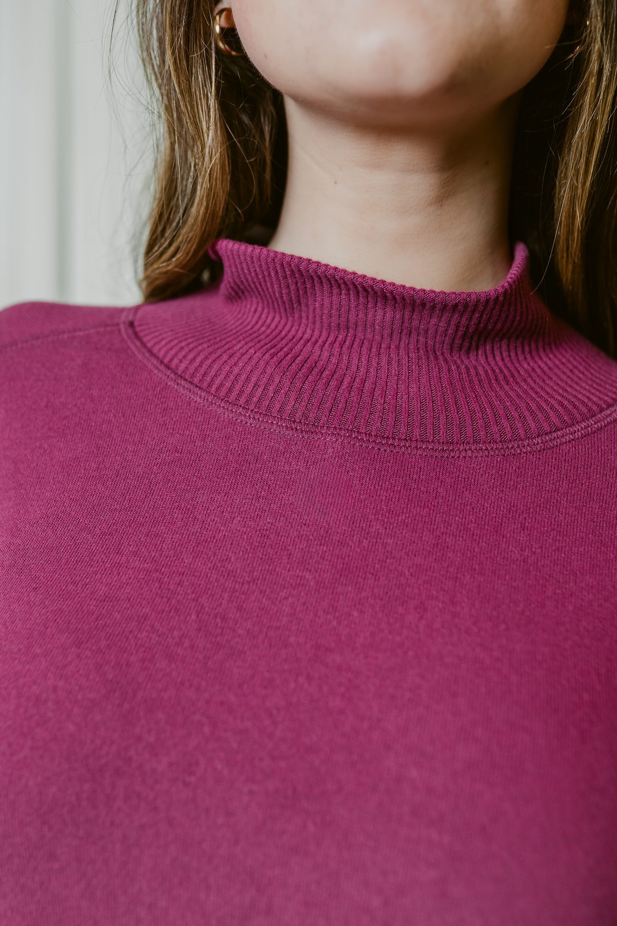 Frida Mock Neck Sweater