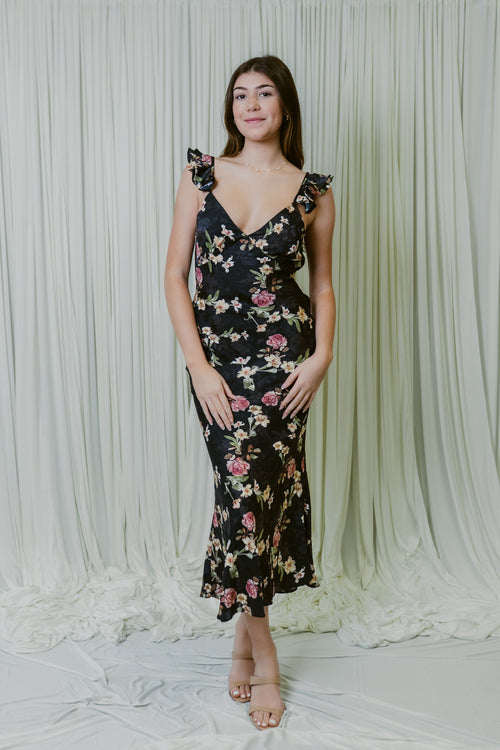 Midnight Bloom Maxi