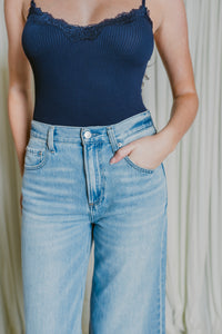 Jadyn Low Slung Palazzo Jean