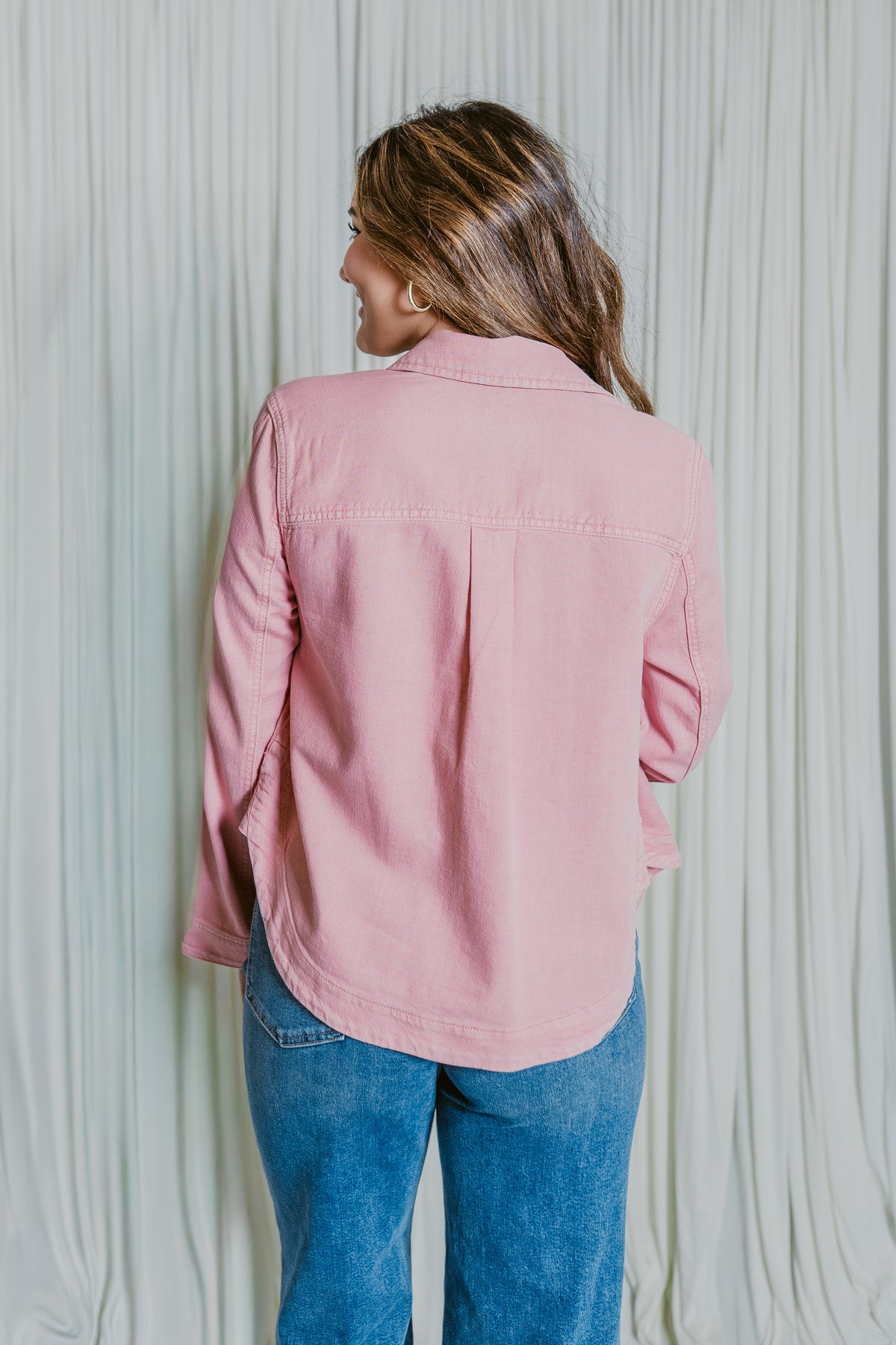 Pinkie Promise Button-UP Shacket