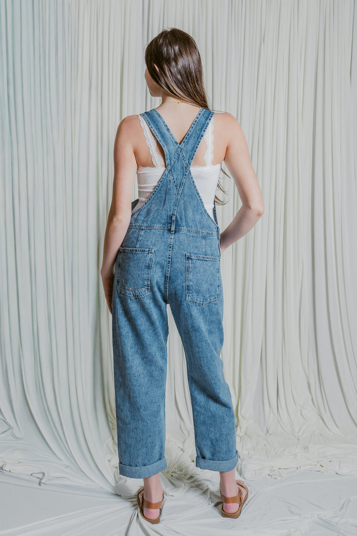 Straight Leg Overalls
