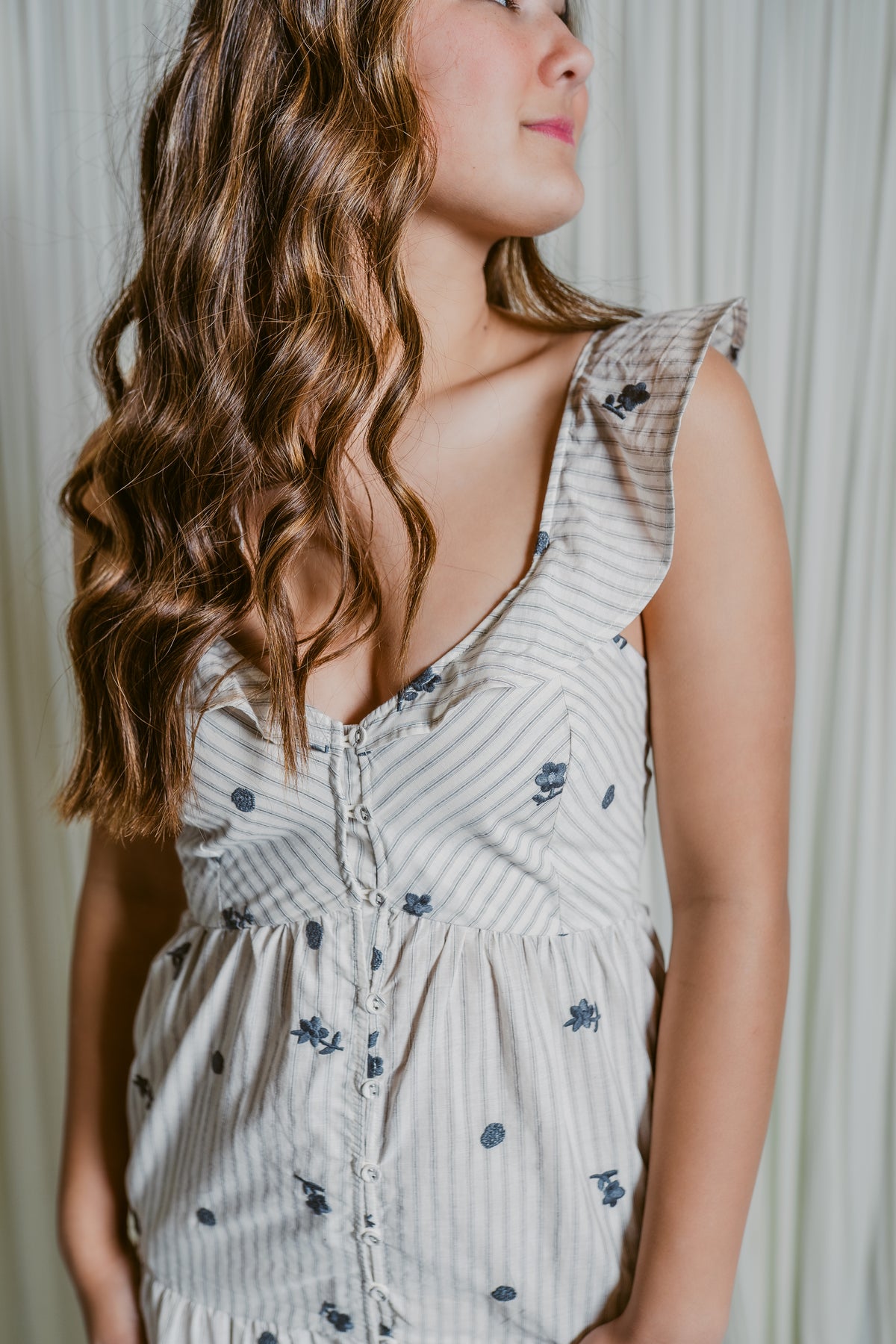 Seaside Bloom Maxi Dress