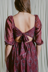 The Sweet Escape Open Back Dress