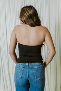 Halter Honey Side Ruched Top