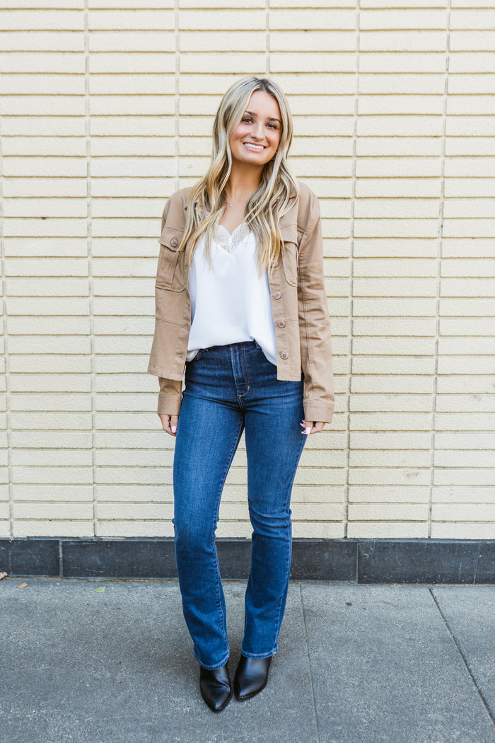 Valentina High Rise Shortie 30 Inch Slim Bootcut