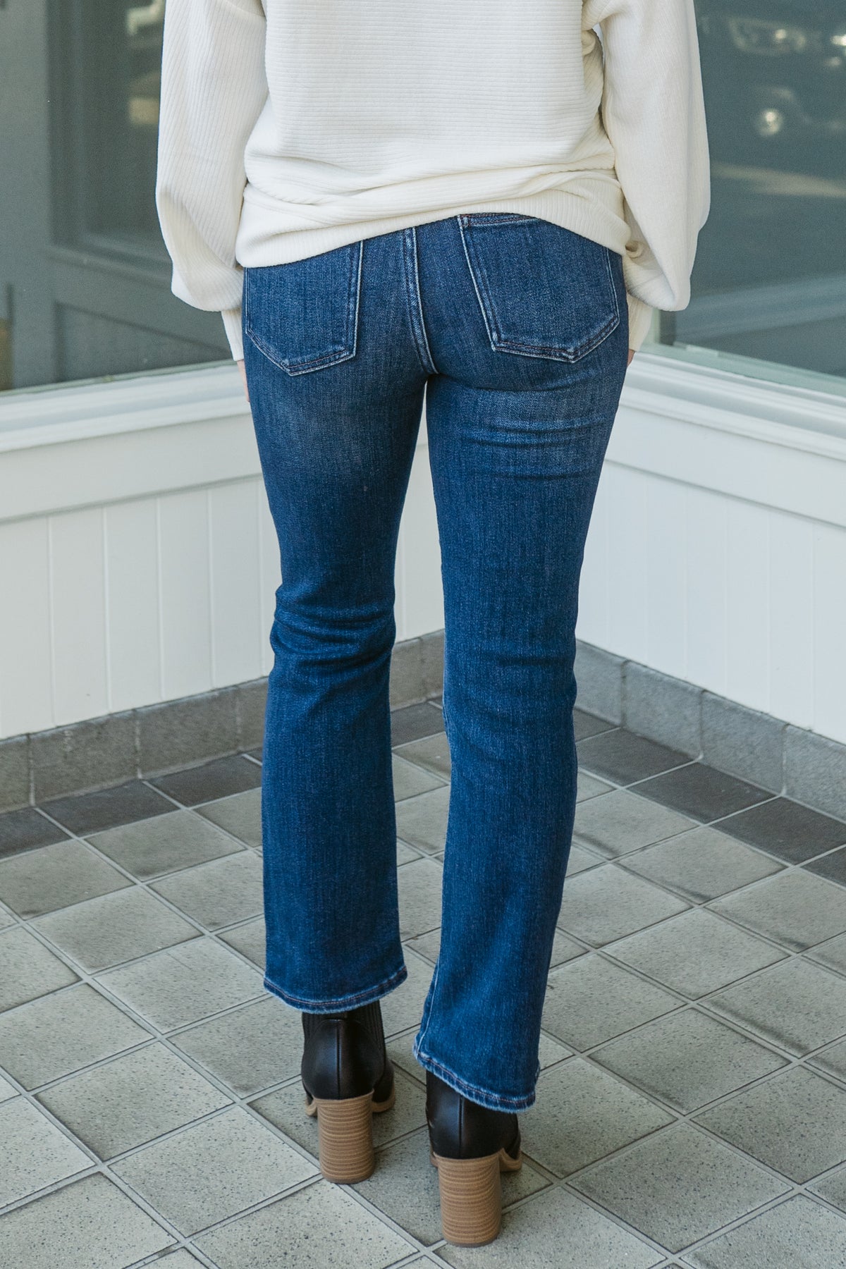 Lennon High Rise Crop Boot
