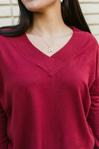 Soft Maple Kiss Sweater