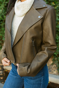 Lived In Leather Jacket