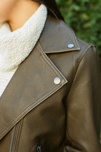 Lived In Leather Jacket