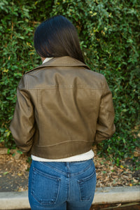 Lived In Leather Jacket