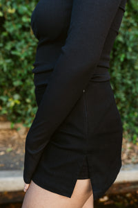 Date Night Mini Skirt W/ Built in Shorts