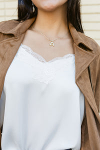 Autumn Avenue Faux Suede Moto Jacket