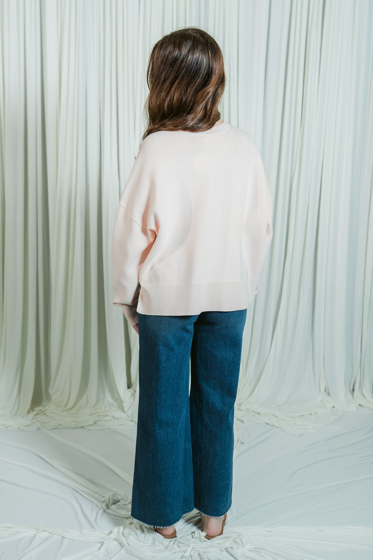 Echo's Pink Petal Sweater