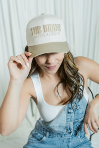 The Bride Needs a Drink Trucker Hat