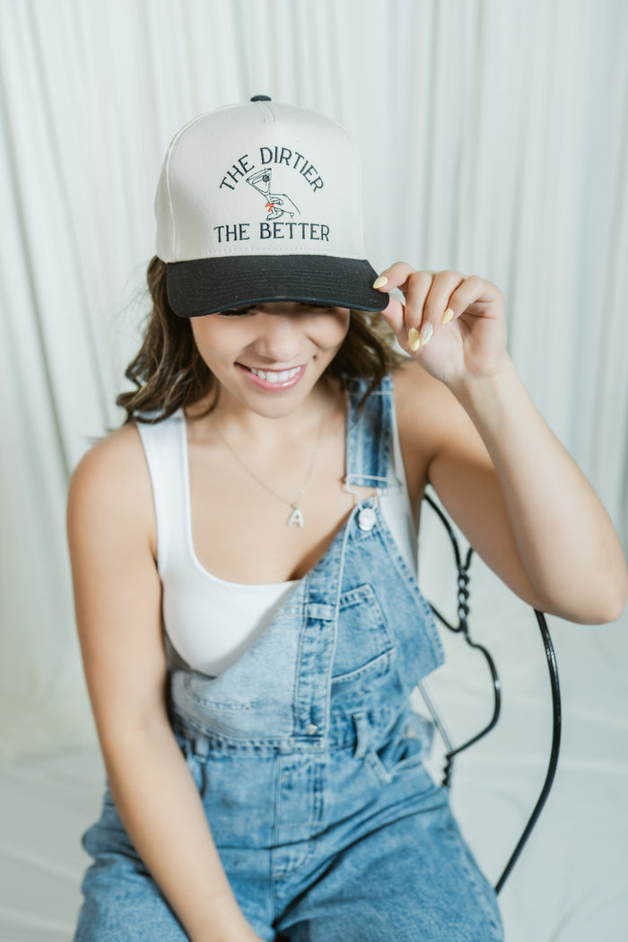 The Dirtier the Better Martini Trucker Hat
