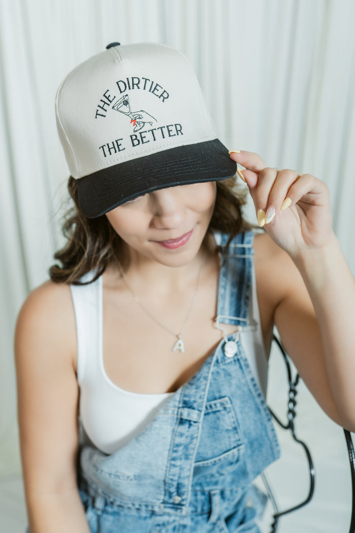 The Dirtier the Better Martini Trucker Hat