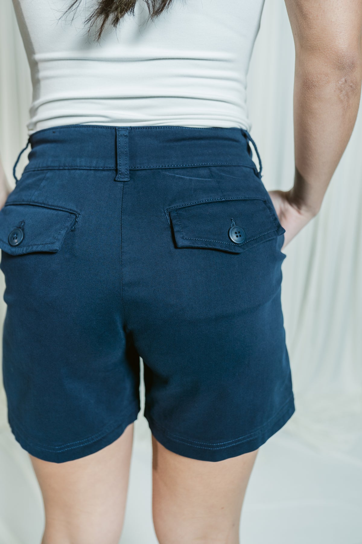 Shawn's Pleated Trouser Shorts