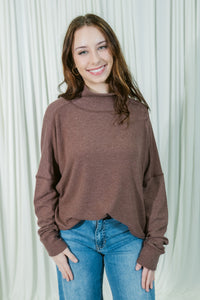 Frida Mock Neck Sweater